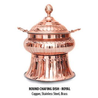 Copper Step Handi Chafing Dish - Chafer (LC-148)