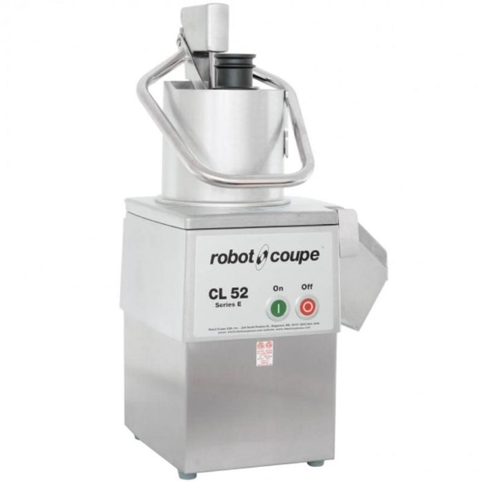 Robot Coupe CL52 Full Moon Pusher Continuous Feed Food Processor - 2 hp