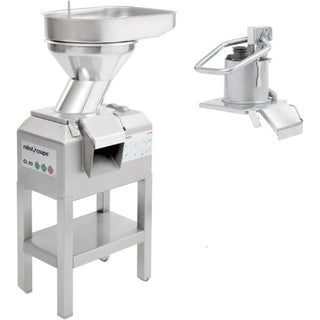 Robot Coupe CL60E2HEAD 2-Speed 2 Feed-Heads  Pusher Full Moon Continuous Feed Food Processor - 240V, 3 Phase, 3 hp