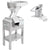 Robot Coupe CL60E2HEAD 2-Speed 2 Feed-Heads  Pusher Full Moon Continuous Feed Food Processor - 240V, 3 Phase, 3 hp