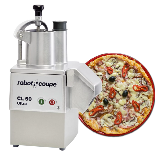 Robot Coupe CL50UPIZZA CL 50 Ultra Pizza Commercial Vegetable Preparation Machine – 1.5 HP