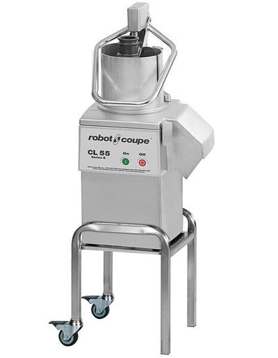 Robot Coupe CL55E Pusher Full Moon Pusher Continuous Feed Food Processor - 2 hp