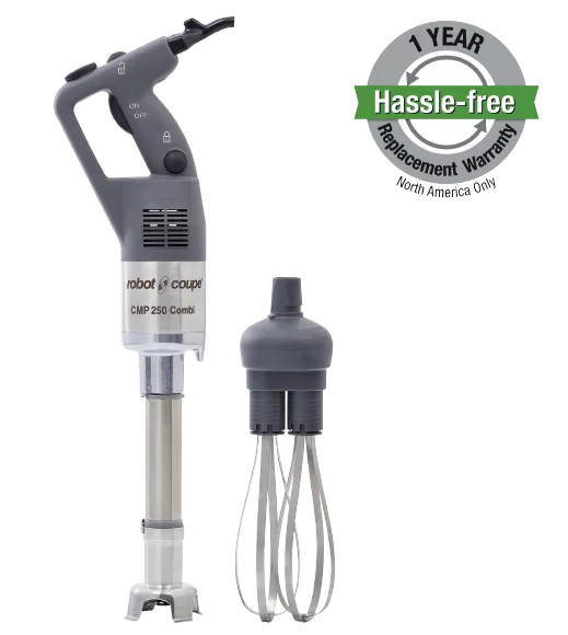 Robot Coupe CMP250 Combi Compact 10" Immersion Blender with 8" Whisk