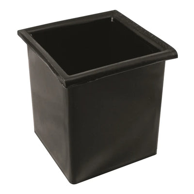 Bar Maid, Bottle Well, Black, Polyethylene Round and Square by Winco