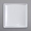 GET CS-600-W 6 in Square White Melamine Plate (Dozen)