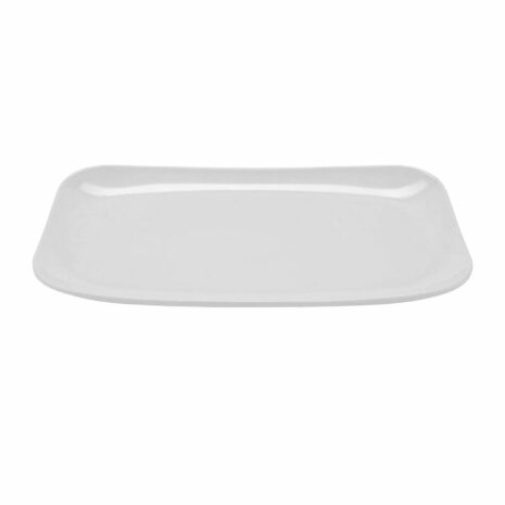 GET CS-6105-W white rectangular melamine platter
