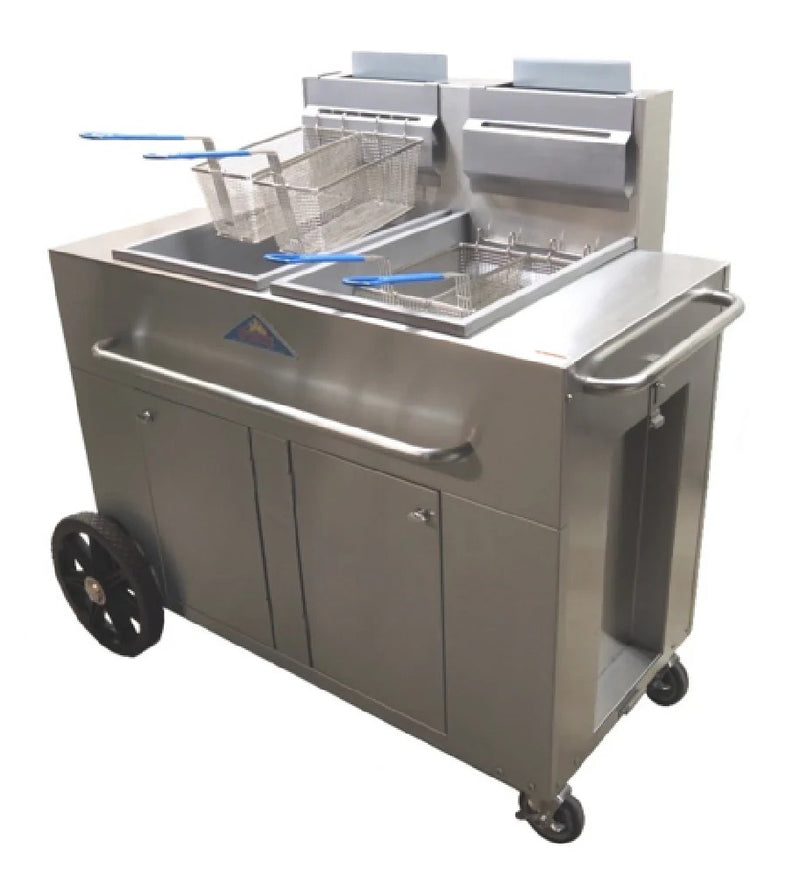 Comstock-Castle, CS-ODF-2,Outdoor Deep Fryer