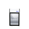 ATOSA CTD-3S — Countertop Glass Door Merchandiser Cooler with Lighted Header (4.6 cu ft)