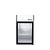 ATOSA CTD-3S — Countertop Glass Door Merchandiser Cooler with Lighted Header (4.6 cu ft)