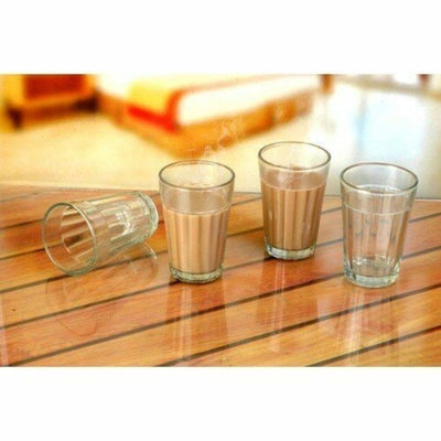 Traditional Indian style cutting Chai Glasses /Shot Glasses: Available in 4oz & 6oz (Price per Dz)