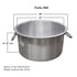 Aluminum Sauce Pots (Patila) - Available in Sizes from 75 Ltrs to 300 Ltrs ( # 42 to # 74)