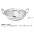Aluminum round bottom Kadai for deep frying / cooking - commercial/ restaurants - available in 14, 16, 18, 20 & 22" Diameter