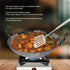 Stainless Steel Round Bottom Kadai (14", 16" , 18" Diameter)