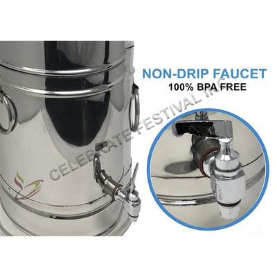 STAINLESS STEEL COFFEE FILTER: Available in 4 sizes (3, 4, 5, 7, 8, 10 LTR)