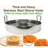 Ghevar Kadai Stainless Steel