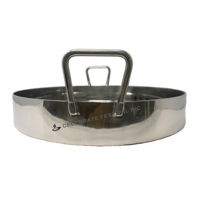 Ghevar Kadai Stainless Steel