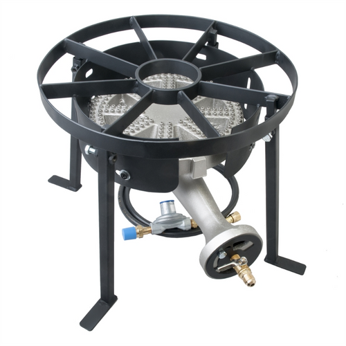 Catering / Utility Stove : LPG, 10" wide Ring Burner,