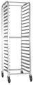 Serv-Ware Aluminum 20 Tier Pan Rack with Casters