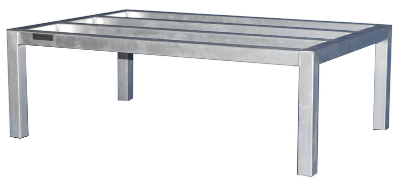 Serv-Ware Aluminum Dunnage Racks – 20"D & 24"D NSF Commercial Storage Racks
