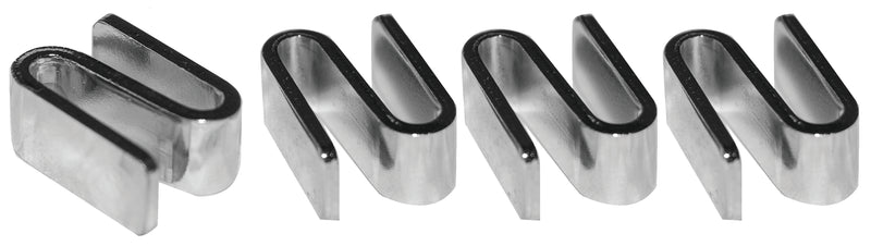Serv-Ware CWP-SH Wire Shelving S-Hooks (4 Pack)