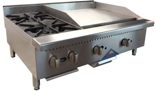Comstock-Castle, CS-12HP-24G, Griddle / Hotplate, Gas, Countertop