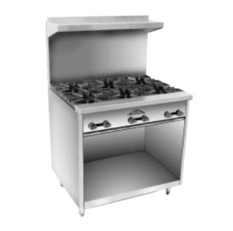 Comstock-Castle, F33, Range, 36" Restaurant, Gas