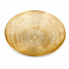 BREAD-BASKET-IRON, OVAL IGB-02 GOLD FINISH