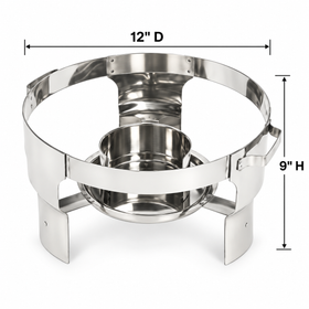 Stainless Steel Riser/Tava/Tawa Stand (Available in 12 & 15" Sizes)