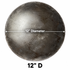 Mild steel Round Tikki Tava Without Handle, 3mm Thick