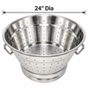 Heavy Duty Stainless Strainer / Rice Jali Stainless Steel 24"