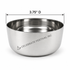 Stainless Steel Katori (Bowl): Available in Various sizes