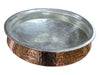 Traditional Copper Handi / Lagan with Kalai (Tin Coating Inside) – Authentic Indian Cookware for Biryani, Curries & Slow Cooking