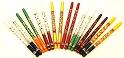 Handmade Sankheda Dandiya Sticks - Heavy Duty Wooden Dance Sticks