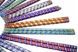 Elegant Satin Dandiya Sticks for Navratri and Garba