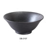 Yanco DB-3107 Diamond Black Ramen Bowl, 30 Oz, China, Matte Glaze, Black (2Dz)