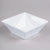 GET DB5SQ-W 11 oz Square White Melamine Bowl (Each)