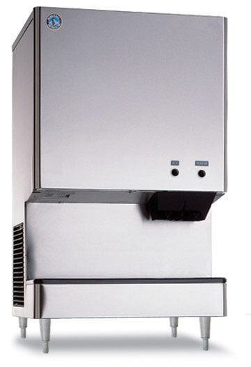 Hoshizaki air-cooled nugget ice maker with built-in storage bin