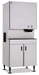 Heavy-duty SD-750 ice dispenser stand with corrosion-resistant stainless steel exterior