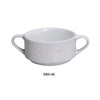 Yanco MM-46 3 7/8" Bouillon With Handle, Embossed Pattern Bone, White Durable China 6 Oz, Pack of 36 (3 Dz)