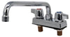 Serv-Ware DFY12-CWP 12" Swing Spout Deck Mount Faucet – 4" Centers NSF