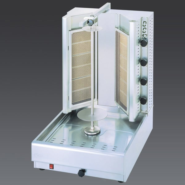 DG12V N  Turbo Gas Shawarma & Gyro Machine