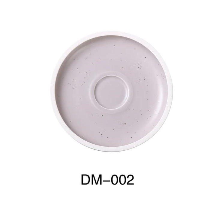 Yanco DM-002 Denmark SAUCER, China, Matte Glaze, Light Purple, (3Dz)