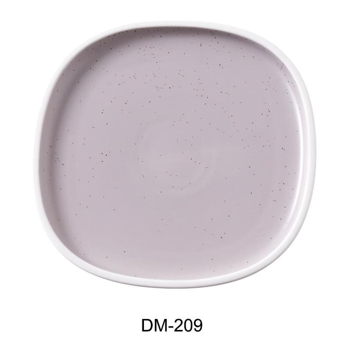 Yanco DM-209 Denmark Square Plate with Upright Rim, (2 Dz)