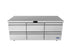 Atosa AUR72D6 Undercounter Refrigerator with Drawers – 72” Commercial Worktop Fridge, 6 Drawer, Stainless Steel