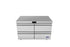 Atosa AUR48D4 Undercounter Refrigerator with Drawers – 48” Commercial Worktop Fridge, 4 Drawer, Stainless Steel