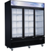 Dukers DSM-69F Commercial Freezer – Triple Glass Swing Door Merchandiser