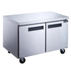 Undercounter Freezer 2-Door-Dukers DUC36F