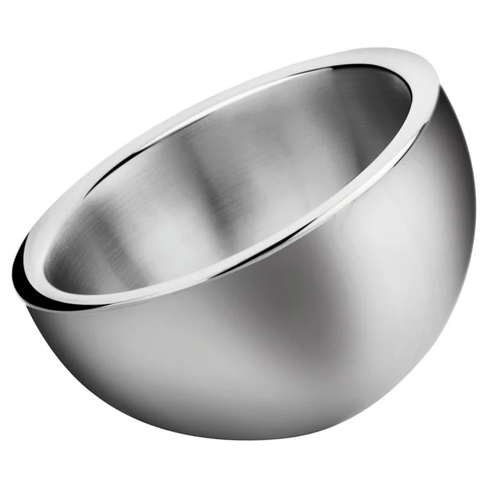 Winco Double-Wall Angled Display Bowl, Stainless Steel (Price/Piece)