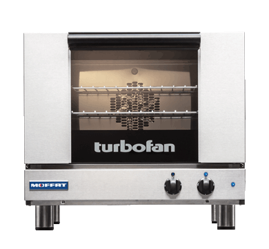 Moffat Turbofan E22M3 half-size electric convection oven front view