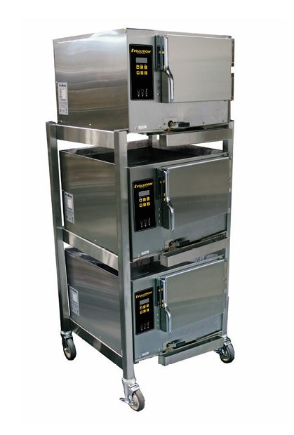 Accu Temp E34803E140 TPL Triple Stacked, Connected, Electric, Boilerless, Steamers